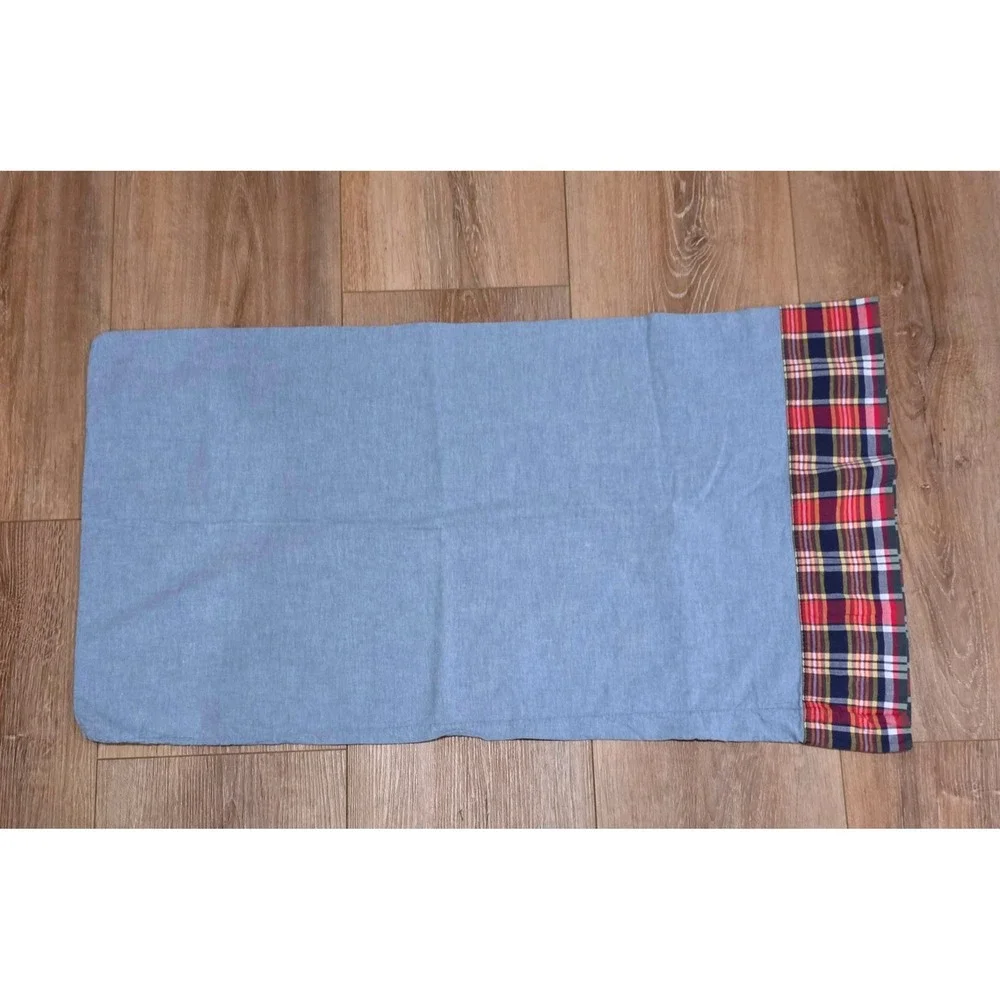 Boy's Bedding Bundle: RH Airplane Twin Sheet & Ralph Lauren Chambray Pillowcase